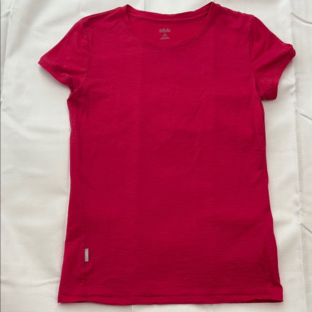 Icebreaker Rose Pink Short Sleeve T-Shirt
